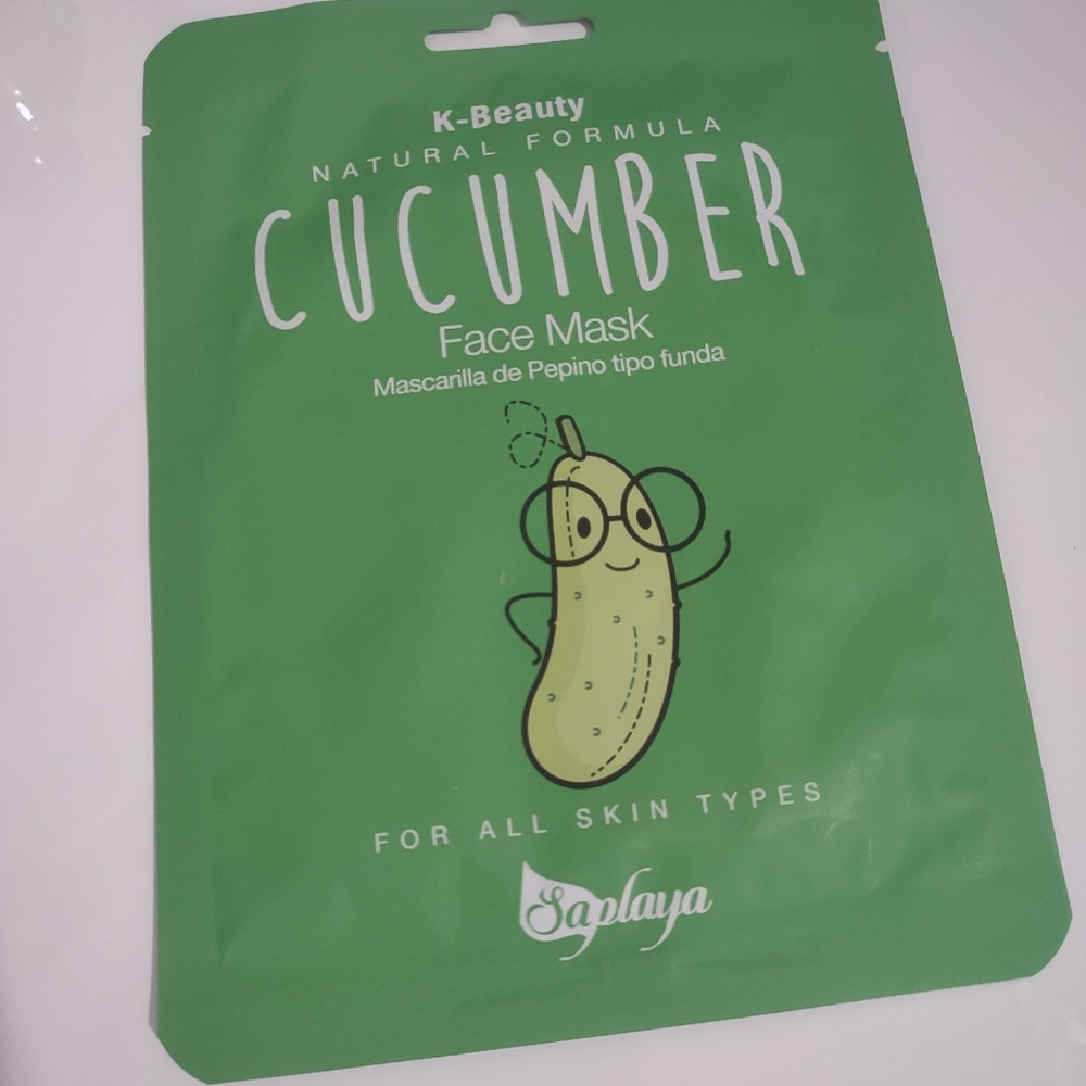 CUCUMBER FACE SHEET MASK